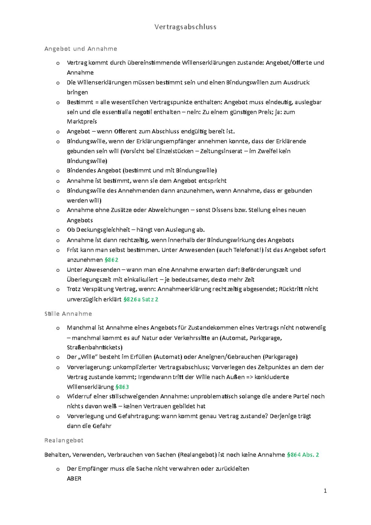 Alter bei Vertragsabschluss
