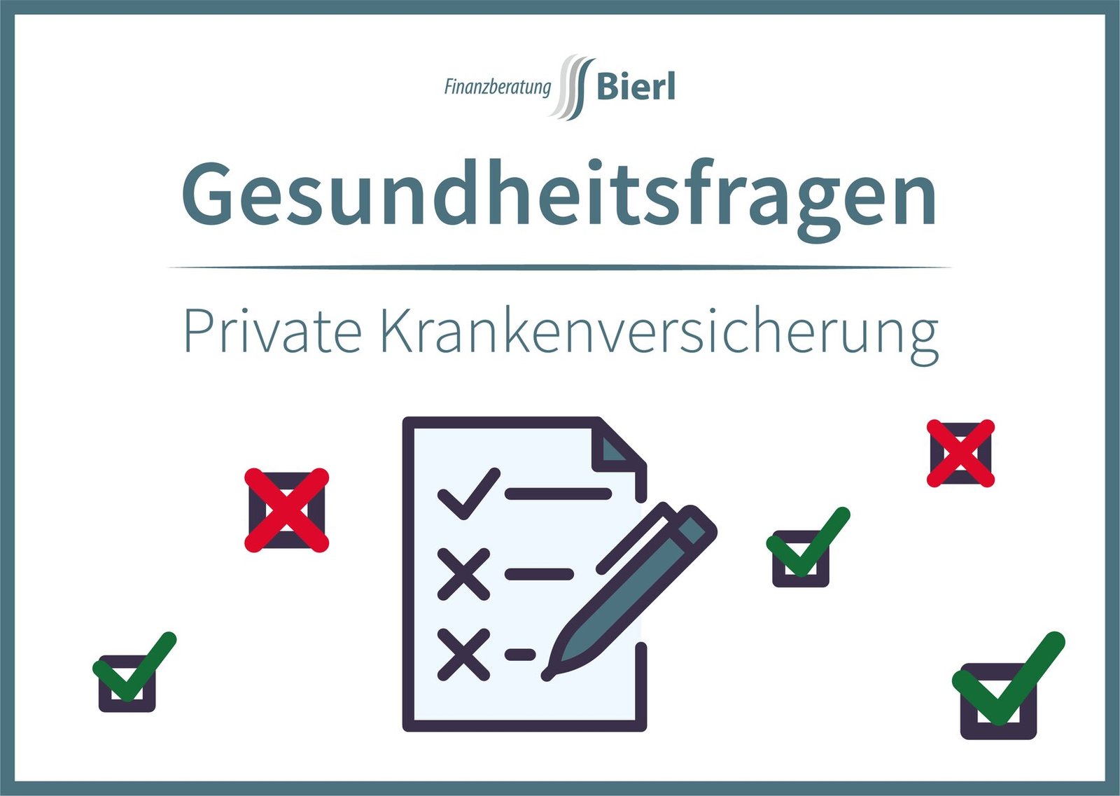 Antragstellung bei der privaten Krankenversicherung