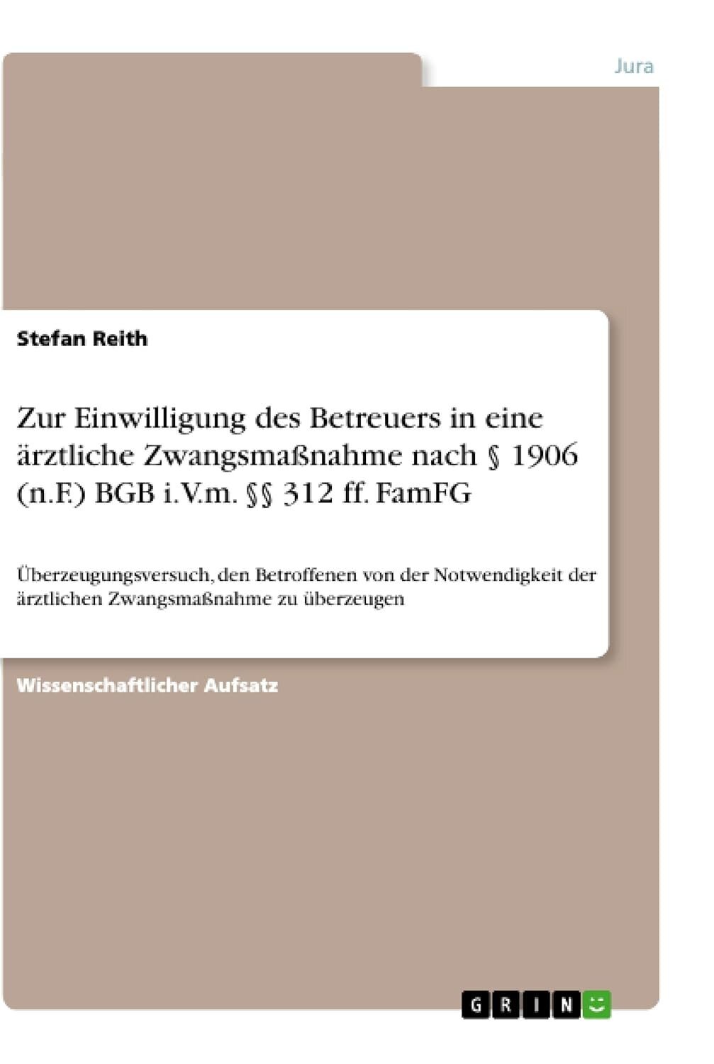 Bedeutung der ärztlichen Notwendigkeit