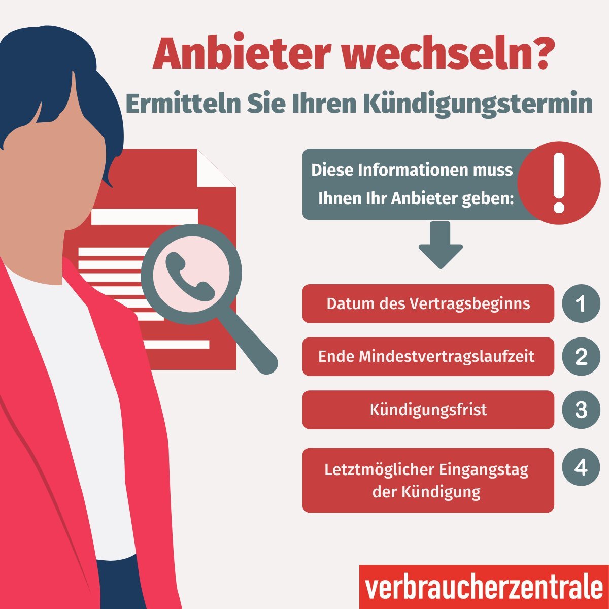 Kann ich jederzeit den Anbieter wechseln?