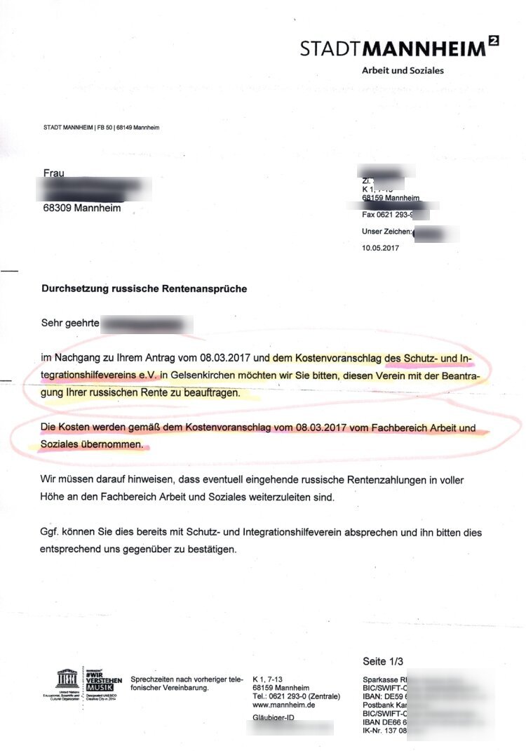 Kostenübernahme und Zuzahlungen