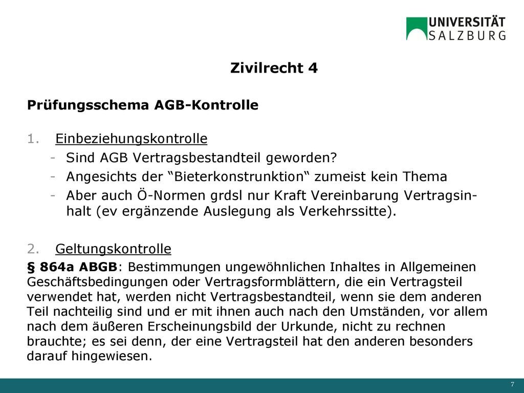 Mögliche Folgen der Nichtbeachtung der Vertragsbedingungen