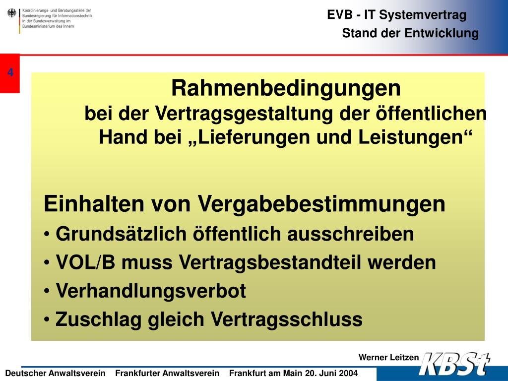 Vertragsbedingungen und Flexibilität