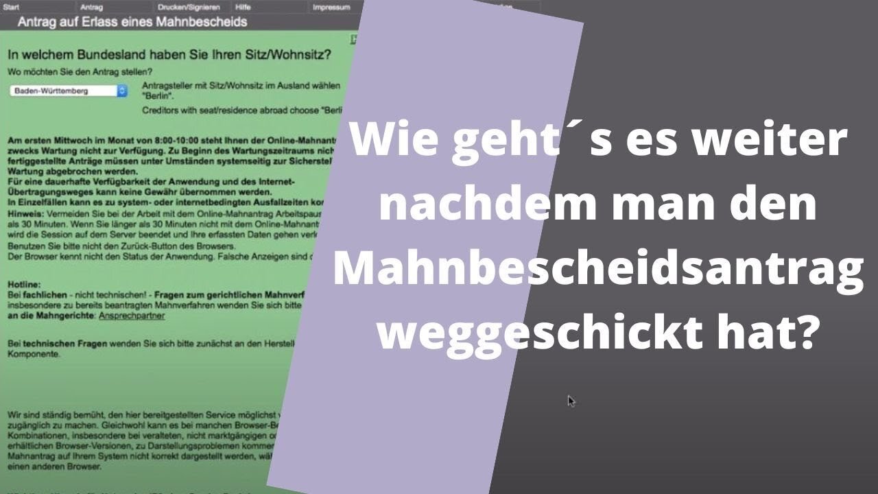 Was passiert, wenn ich meinen Antrag nicht rechtzeitig einreiche?