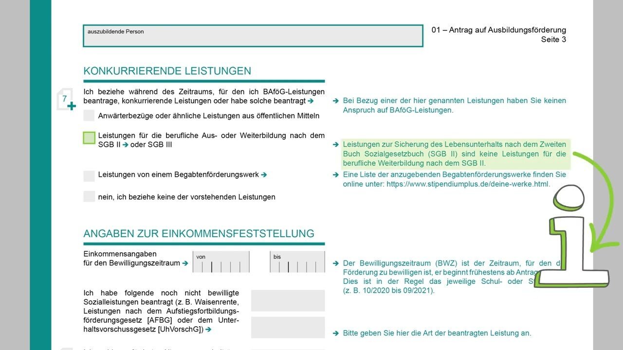 Welche Unterlagen benötige ich für den Antrag?