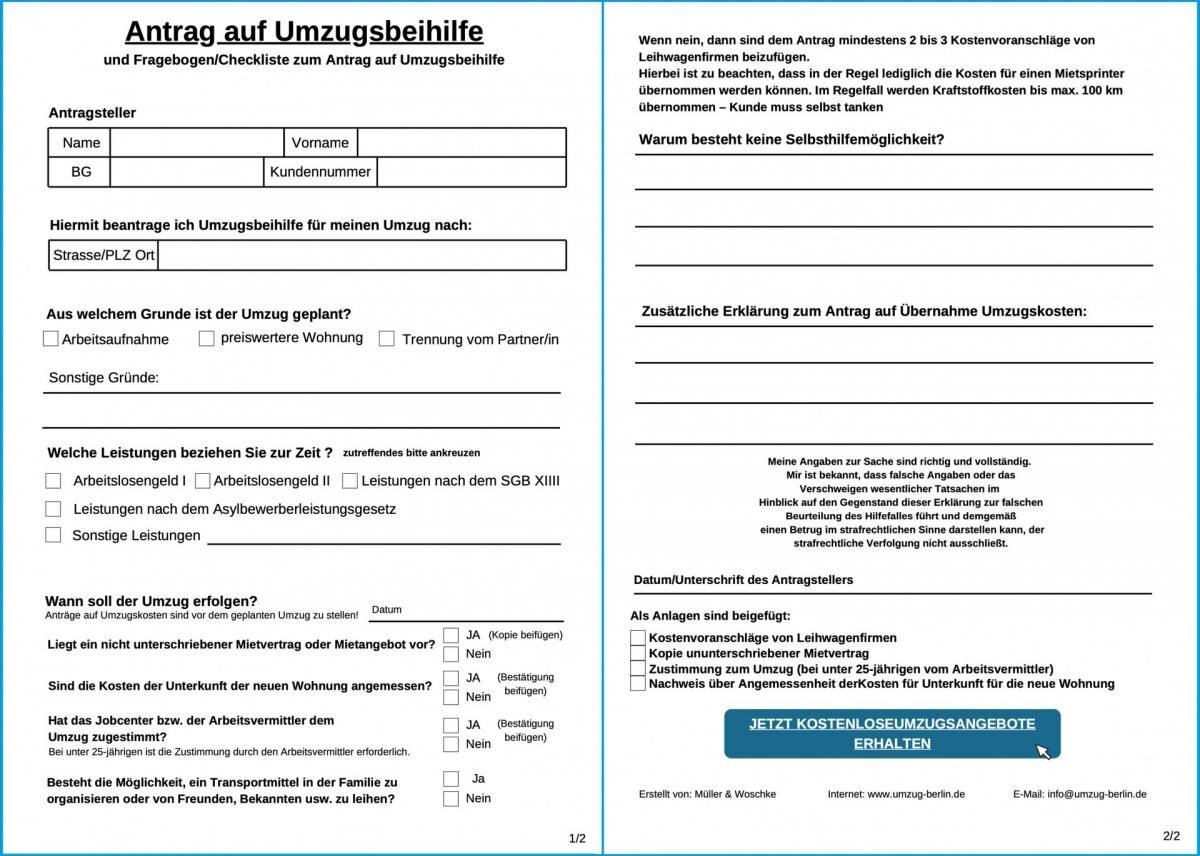 Welche Unterlagen brauche ich, um einen Antrag auf Kostenübernahme zu stellen?