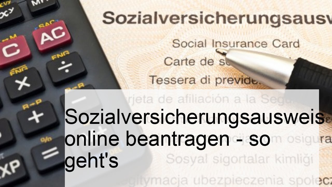 Wie beantrage ich die Versicherung online?