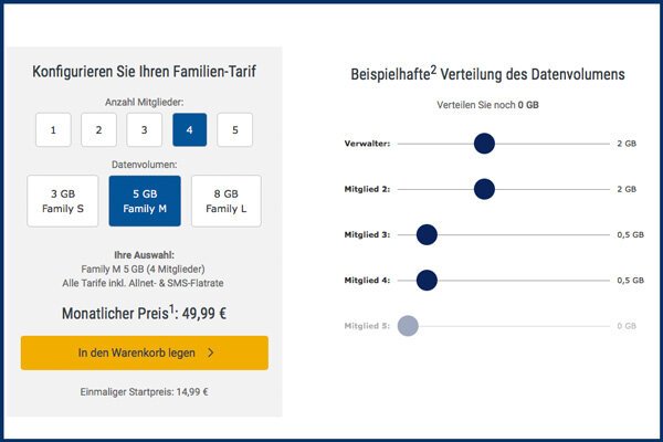 Wie finde ich den passenden Tarif für meine Familie?